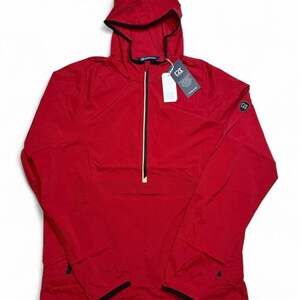 Cutter & Buck WeatherTec Breaker Half Zip Hooded Windbreaker
